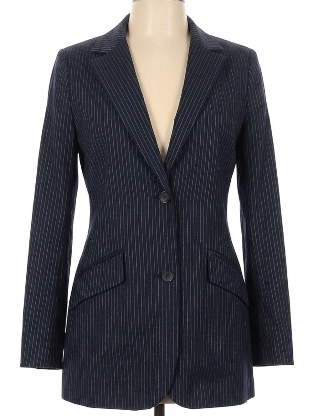 NWT GAP Modern Angle Pocket Pinstripe Blazer